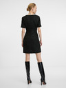 Orsay Schwarzes knielanges Damenkleid ORSAY