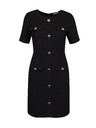 Orsay Schwarzes knielanges Damenkleid ORSAY