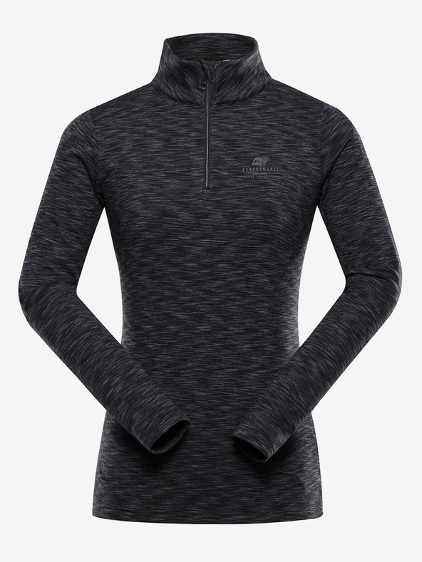 ALPINE PRO Schnelltrocknender Damenpullover ALPINE PRO QADA schwarz