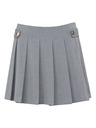 Orsay Grauer Damen-A-Linien-Rock ORSAY