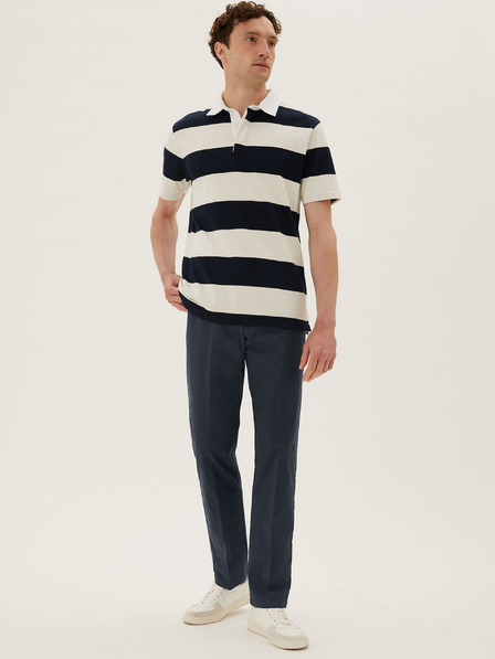 Marks & Spencer Stretch-Chinohose Marks & Spencer navy blau