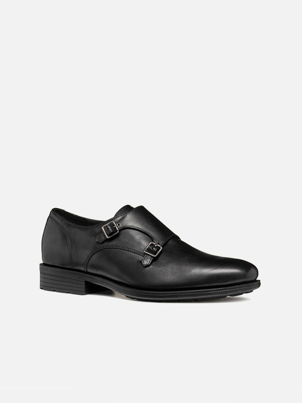Geox Schwarz Herren Geox Walk Pleasure Kleid Schuhe