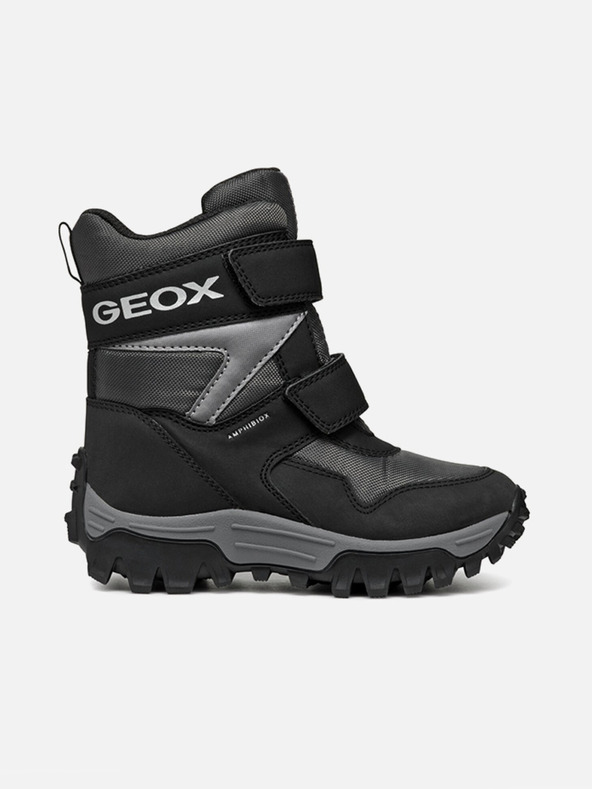 Geox Schwarze Jungen-Stiefeletten Geox Himalaya B ABX