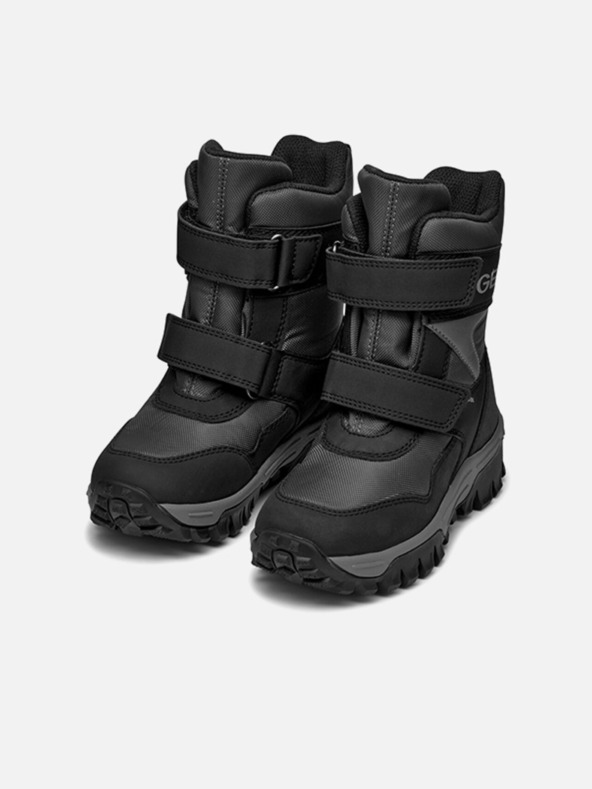 Geox Schwarze Jungen-Stiefeletten Geox Himalaya B ABX