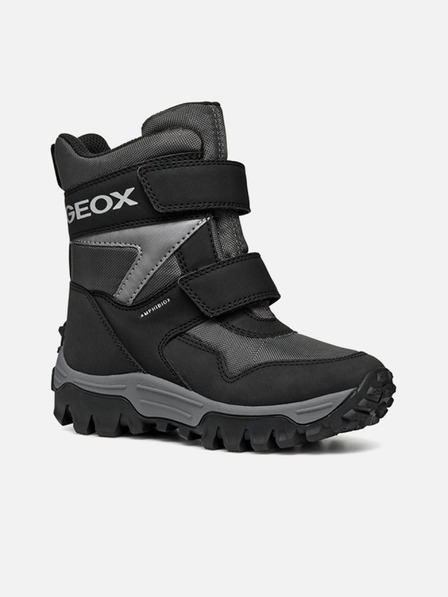Geox Schwarze Jungen-Stiefeletten Geox Himalaya B ABX