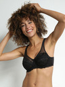 DIM Schwarzer Damen-Spitzen-BH Dim GENEROUS ESSENTIEL UNDERWIRE BRA