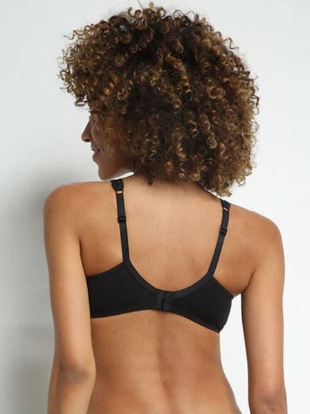 DIM Schwarzer Damen-Spitzen-BH Dim GENEROUS ESSENTIEL UNDERWIRE BRA
