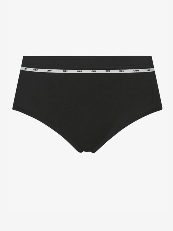 DIM Schwarzes Damenhöschen Dim Icons Highwaist Panties