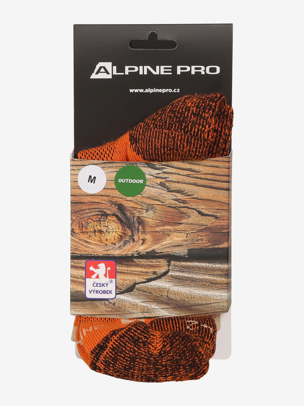 ALPINE PRO Sportsocken mit antibakterieller Behandlung ALPINE PRO KEROWE anemone