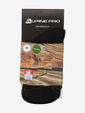 ALPINE PRO Sportsocken mit antibakterieller Behandlung ALPINE PRO KEROWE schwarz