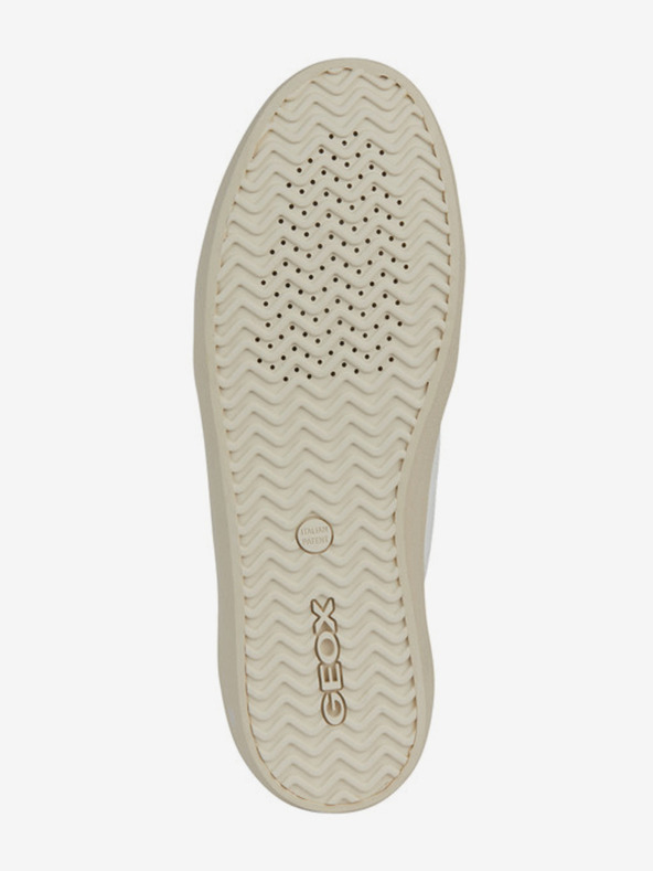 Geox Graue und weiße Herren Geox Affile Sneakers