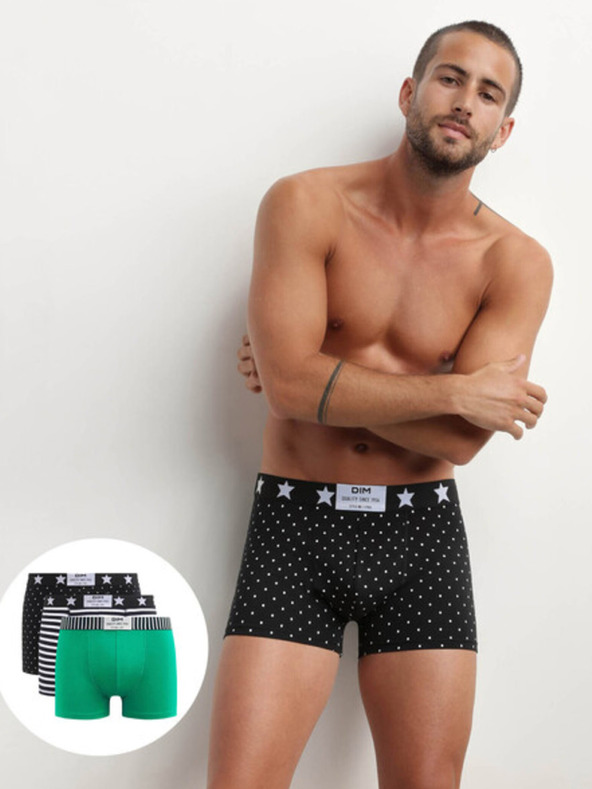DIM Dim Vibes Boxer Dreier-Set Boxershorts für Männer