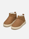 Geox Hellbraune Girls-Stiefeletten Geox Theleven