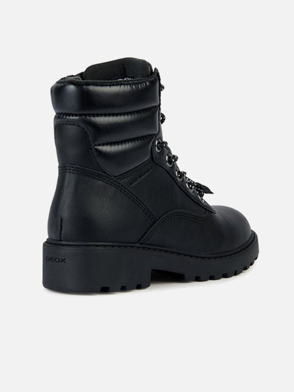 Geox Schwarze Mädchen-Stiefeletten Geox Casey B ABX