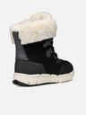 Geox Schwarze Geox Flexiper B AB Stiefeletten für Mädchen