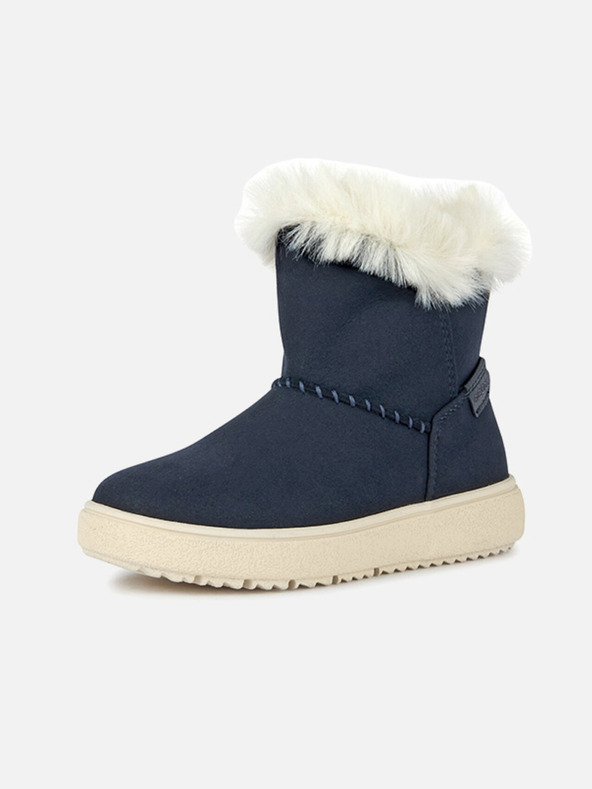 Geox Dunkelblaue Mädchen-Stiefeletten Geox Theleven