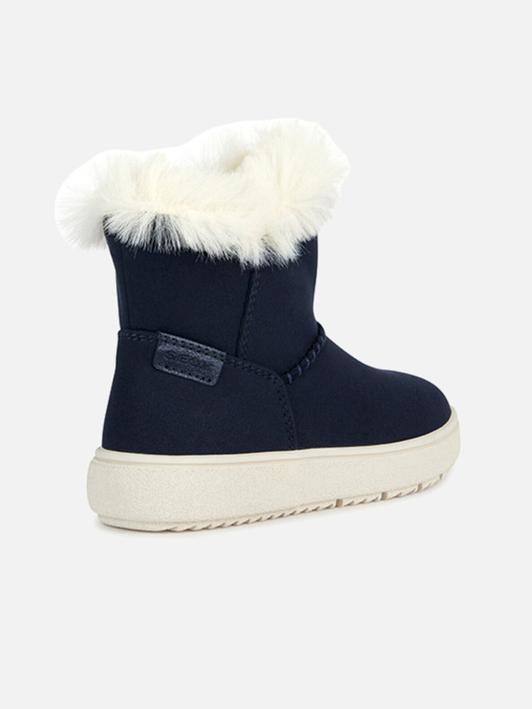 Geox Dunkelblaue Mädchen-Stiefeletten Geox Theleven