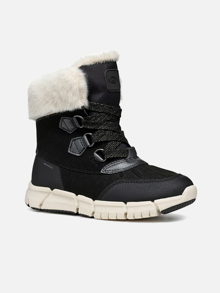 Geox Schwarze Geox Flexiper B AB Stiefeletten für Mädchen