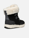 Geox Schwarze Geox Flexiper B AB Stiefeletten für Mädchen