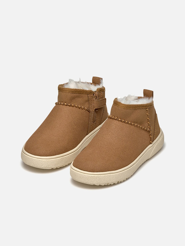 Geox Hellbraune Girls-Stiefeletten Geox Theleven