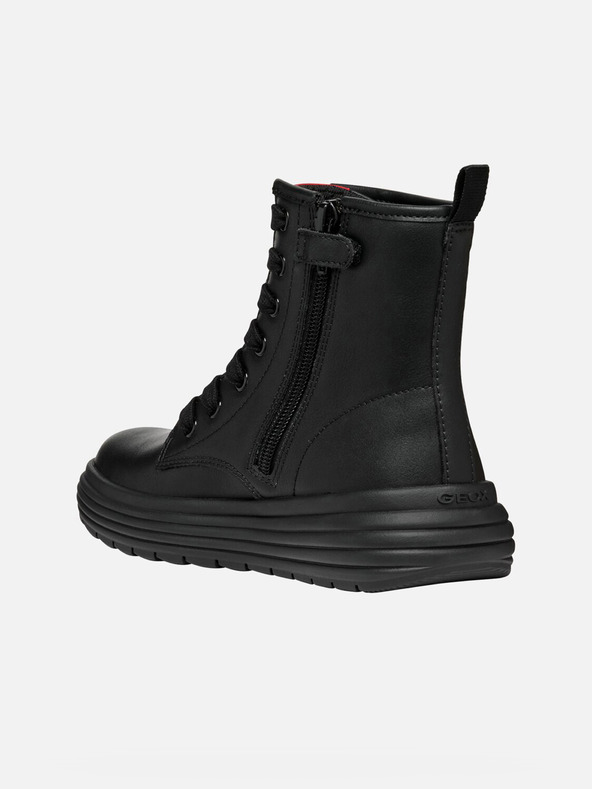 Geox Schwarze Girls-Stiefeletten Geox Phaolae