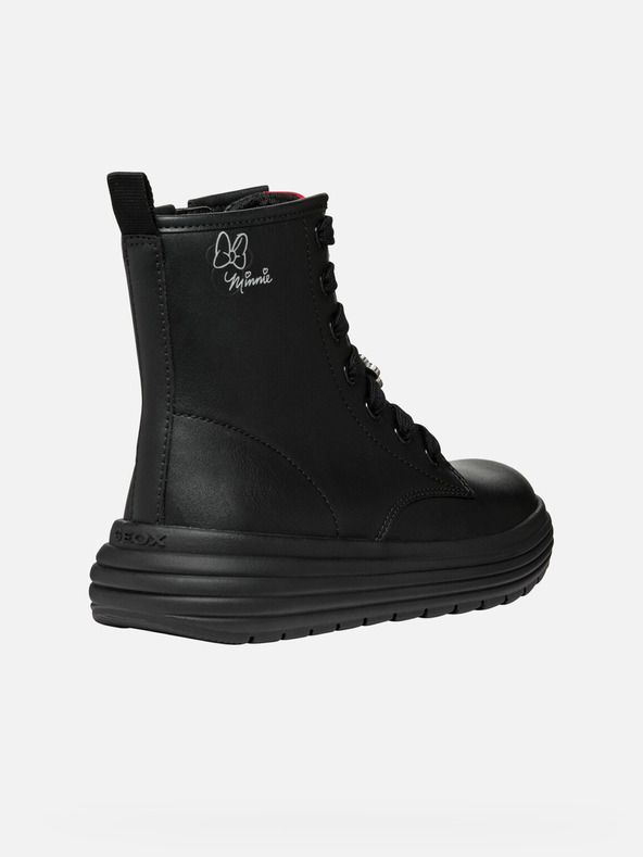 Geox Schwarze Girls-Stiefeletten Geox Phaolae