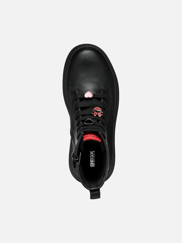 Geox Schwarze Girls-Stiefeletten Geox Phaolae