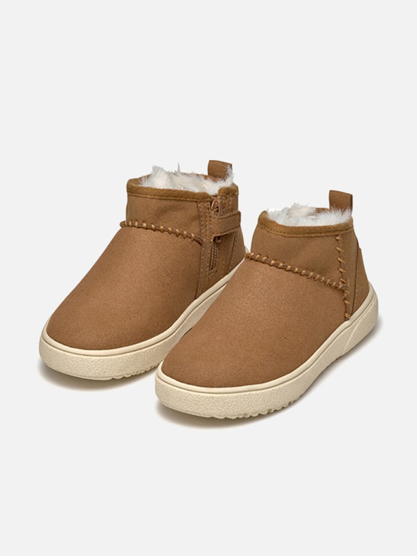 Geox Hellbraune Girls-Stiefeletten Geox Theleven