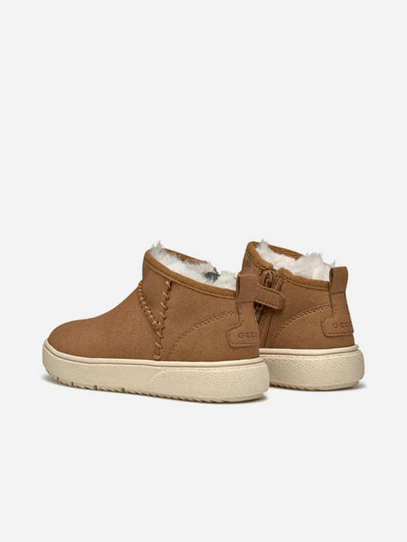 Geox Hellbraune Girls-Stiefeletten Geox Theleven