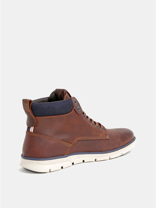 Jack & Jones Braune Herren Lederstiefeletten Jack & Jones Tubar