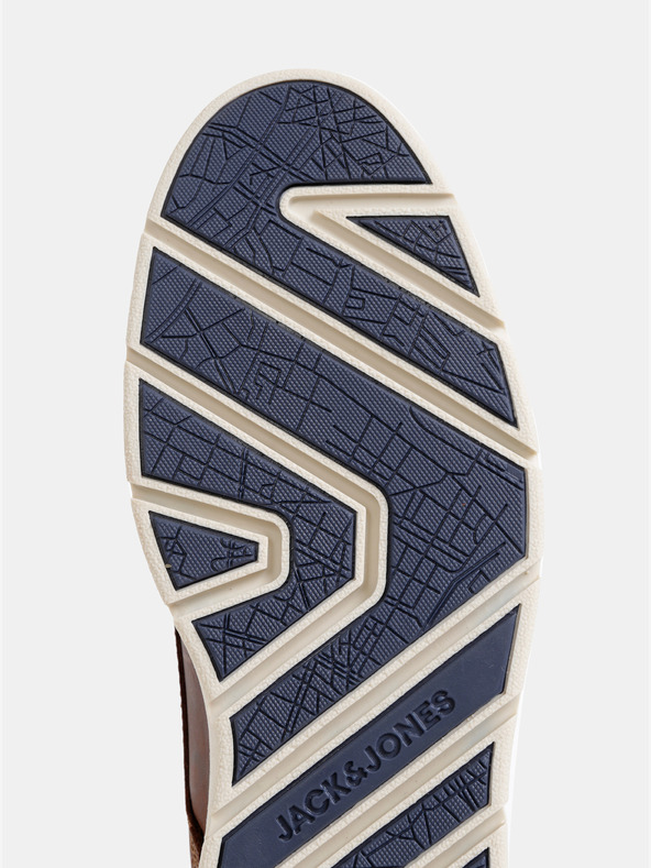 Jack & Jones Braune Herren Lederstiefeletten Jack & Jones Tubar