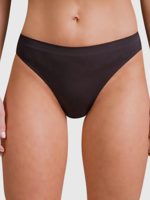 Bellinda Schwarz Damen Nahtlose Mikrofaser Minislip BELLINDA