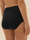 Marks & Spencer Hochgeschnittene Höschen aus Baumwolle und Lycra, 5er-Pack Marks & Spencer Schwarz