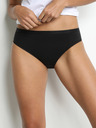 DIM Zweier-Set Damen-Slips in Weiß und Schwarz Dim