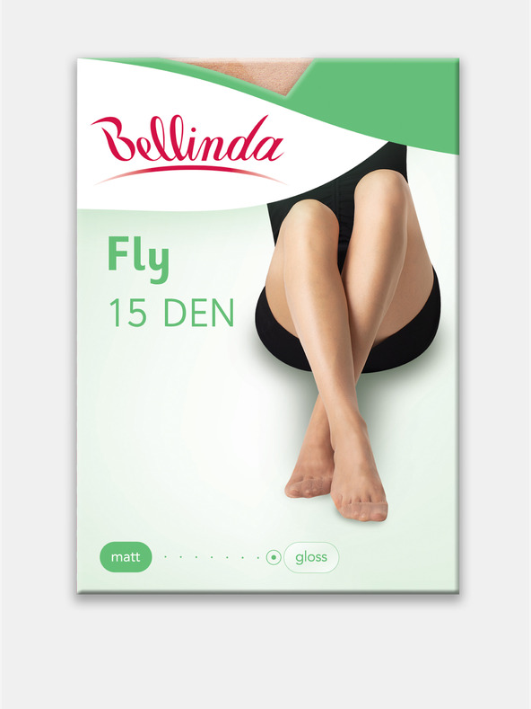 Bellinda Bellinda FLY PANTYHOSE 15 DEN Damen Body Glänzende Strumpfhose