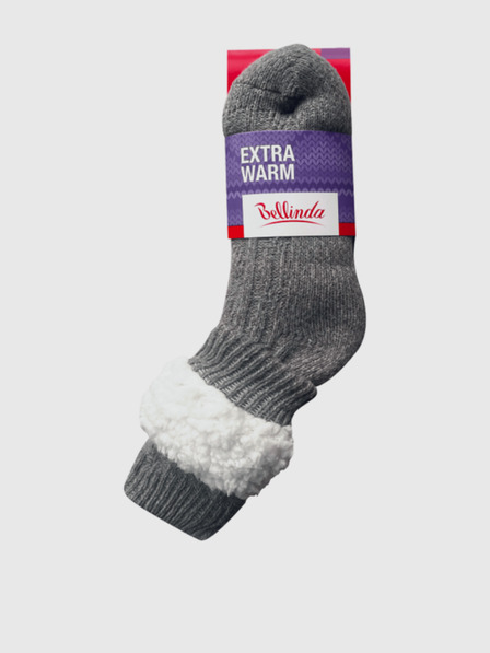Bellinda Graue Damen Socken BELLINDA Extra Warm