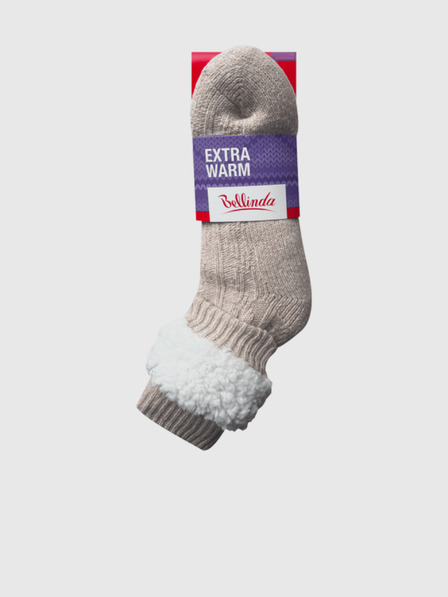 Bellinda Beige Damen Socken BELLINDA Extra Warm