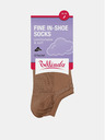 Bellinda Schwarze Bellinda FINE IN-SHOE SOCKS