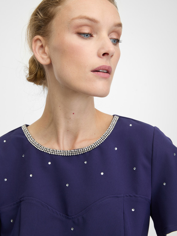 Orsay Dunkelblaue Damenbluse ORSAY