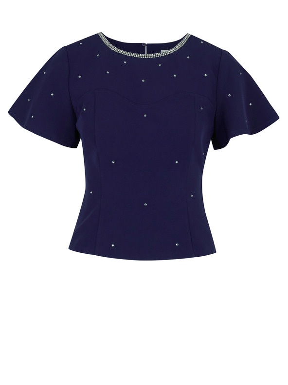 Orsay Dunkelblaue Damenbluse ORSAY