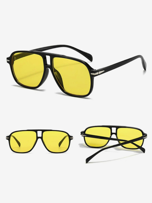 VEYREY Schwarze VeyRey Ghost Sonnenbrille