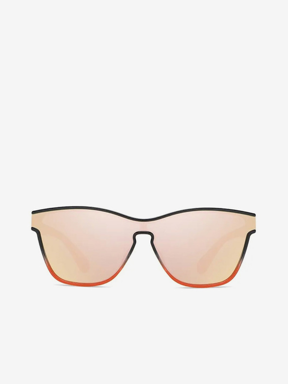 VEYREY VeyRey Sonnenbrille Orin Polarized Sonnenbrille Semi-Framed Orange Gläser Universal