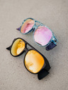 VEYREY Schwarze polarisierte Sport-Sonnenbrille VeyRey Fearless