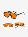 VEYREY VeryRey Ghost Sonnenbrille Pilot Orange