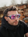 VEYREY VeyRey Legend Blau und Lila Polarisierte Sport-Sonnenbrille
