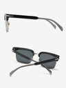 VEYREY Schwarze polarisierte Sonnenbrille VeyRey Beckham Stitch