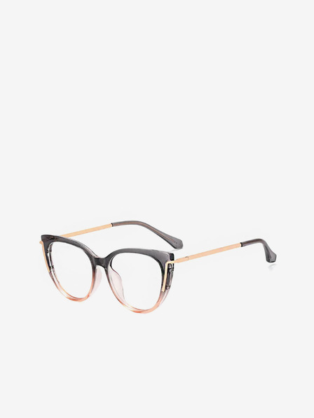 VEYREY Schwarz und Gold Frauen Blau Licht Blocking Sonnenbrille VeyRey Buster