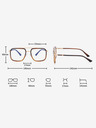 VEYREY Schwarz Blau Licht Blocking Sonnenbrille VeyRey Blanks