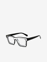 VEYREY VeyRey Damenbrille zum Blockieren von blauem Licht Magicfur Eckig Schwarz Universal