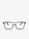 VEYREY VeyRey Damenbrille zum Blockieren von blauem Licht Magicfur Eckig Schwarz Universal